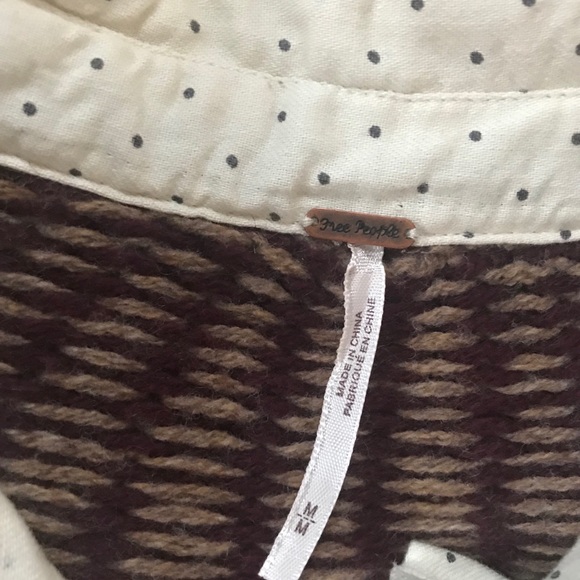 •Free People•knit detailed button up - Picture 7 of 8